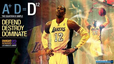 Dwight howard lakers los angeles nba basketball wallpaper