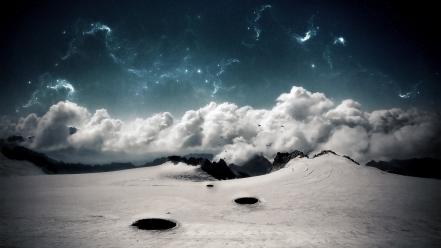 Fantasy nature background wallpaper