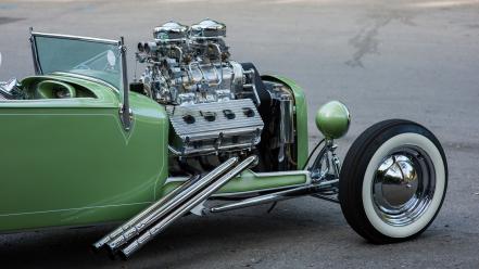 Hot rod cars classic retro vehicles wallpaper