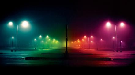 Lights night wallpaper