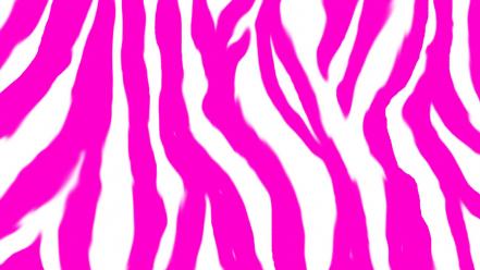Pink zebra print wallpaper