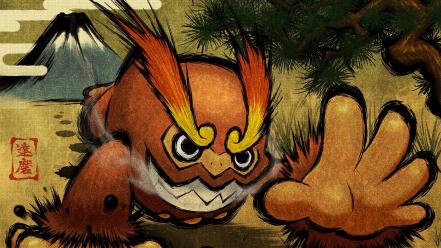 Pokemon artwork landscapes wallpaper