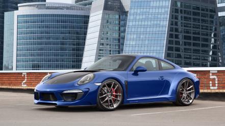 Porsche 991 topcar blue cars carrera wallpaper