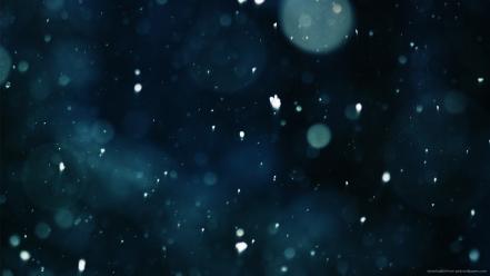 Abstract backgrounds blue blurred bokeh wallpaper