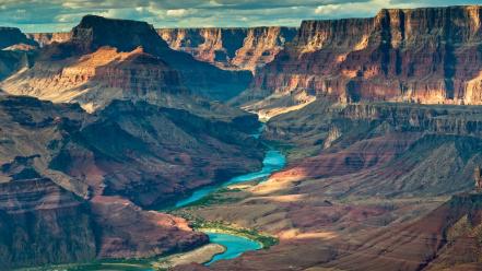 Arizona colorado river grand canyon national park cliffs wallpaper