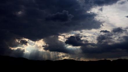 Ascension clouds landscapes natural skies wallpaper