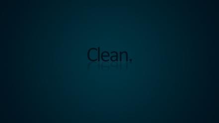 Atra0 blue clean gradient minimalistic wallpaper