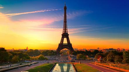 Beautiful paris eiffel tower wallpaper
