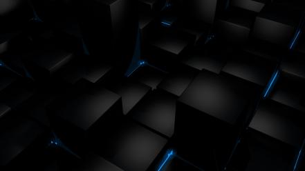Black 3d background wallpaper