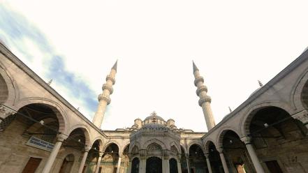 Blue mosque islam islamic art world architecture wallpaper
