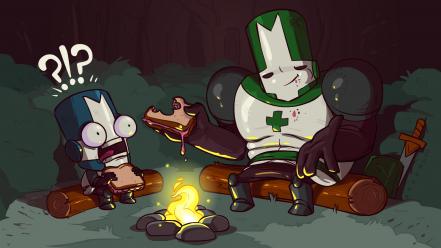 Castle crashers video games wallpaper