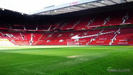 Football pitch old trafford soccer sports wallpaper