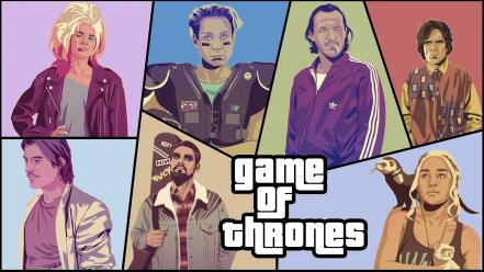 Grand theft auto tv series drawings men wallpaper