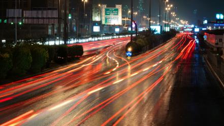 Highway middle east riyadh saudi arabia cityscapes wallpaper
