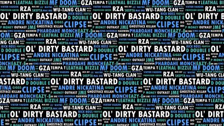 Hip hop artists digital art music musicians wallpaper