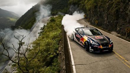 Hyundai genesis coupe red bull cars drift wallpaper