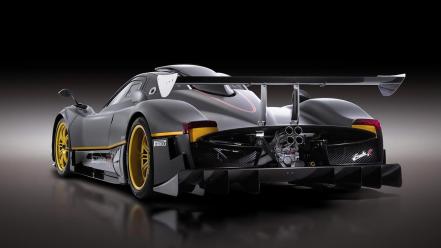 Pagani zonda backgrounds black cars wallpaper