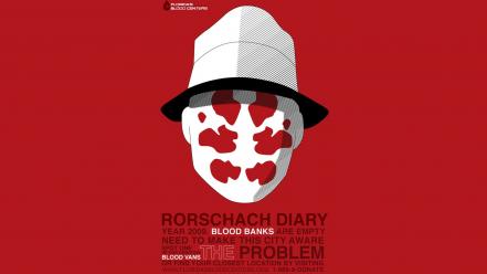 Rorschach watchmen fan art movies wallpaper