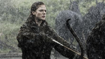 Thrones rose leslie tv series ygritte actress wallpaper