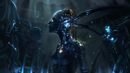 Abstract artwork fantasy art futuristic wallpaper