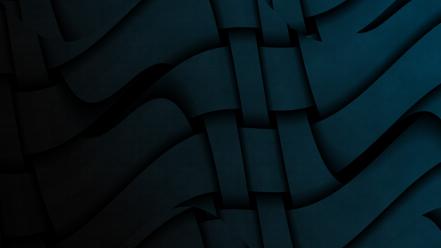 Abstract blue minimalistic structure wallpaper