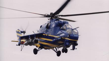 Aircraft blades blue helicopters sky wallpaper