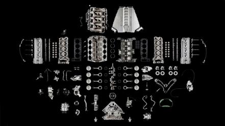 Amg design engine wallpaper