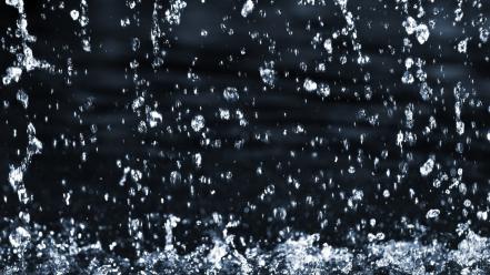 Autumn rain wallpaper
