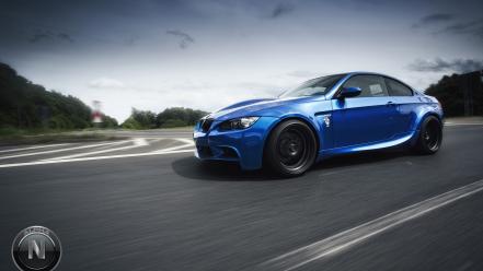 Bmw m3 motion n alpha blue wallpaper