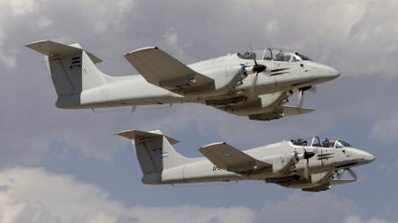 Force argentinian fma ia 58 pucará aircraft wallpaper