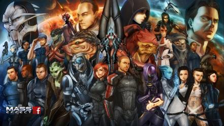 Game art mass effect 3 video games wallpaper
