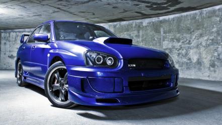 Hdr photography subaru impreza wrx sti cars wallpaper
