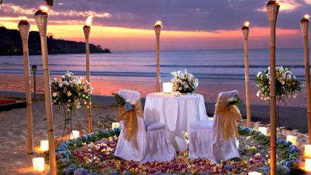 Heaven beaches love paradise sunset wallpaper