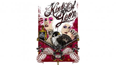 Kings of leon fan art music musicians wallpaper