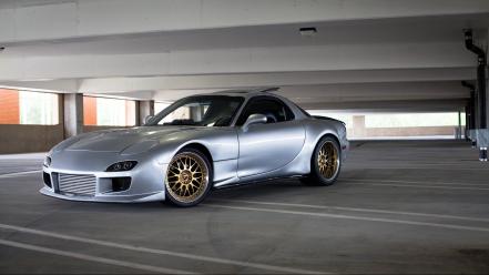 Mazda rx-7 cars engines rims sports wallpaper