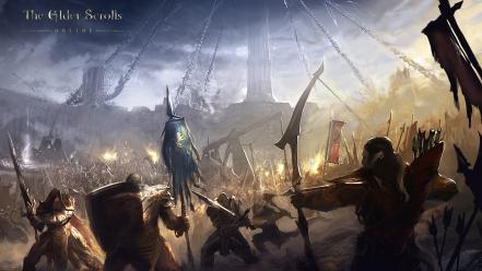 The elder scrolls online artwork war wallpaper