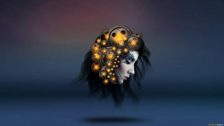 Bakaarts awesomeness photo manipulation steampunk surreal wallpaper