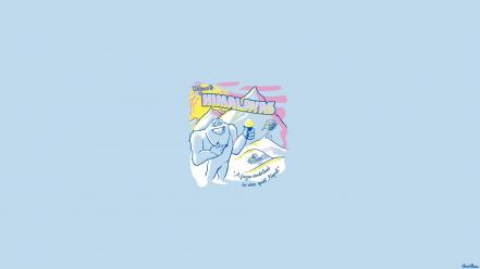 Himalayas monsters inc. nepal pixar threadless wallpaper