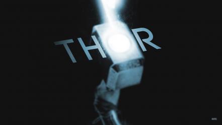 Marvel comics mjolnir thor glowing hammer wallpaper
