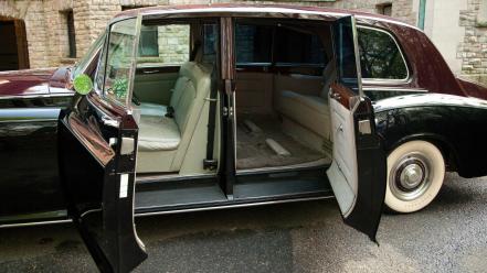 Rolls royce phantom black cars classic wallpaper