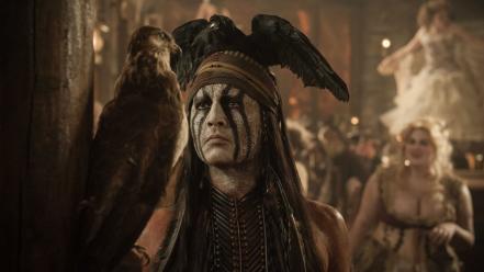 The lone ranger birds face paint movies wallpaper