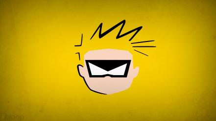 And hobbes spaceman spiff yellow background blo0p wallpaper