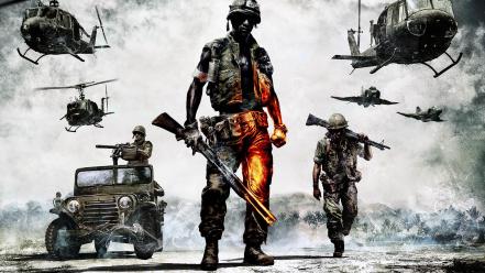 Army viet nam battlefield bad company 2 wallpaper