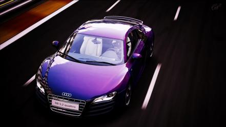 Cars audi r8 gran turismo 5 races wallpaper