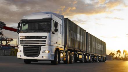 Clouds landscapes cars trucks roads wallpaper