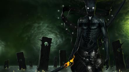 Fantasy art artwork demon wallpaper