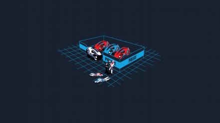 Humor police funny tron artwork wallpaper