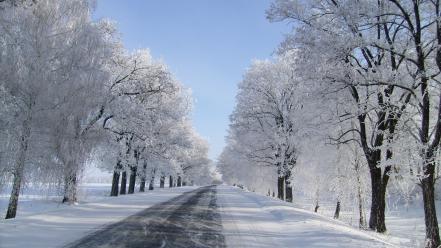 Landscapes streets wallpaper