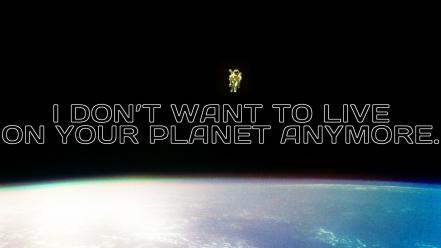 Outer space astronauts orbit professor farnsworth zero gravity wallpaper