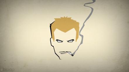 Superheroes constantine cigarettes blo0p wallpaper